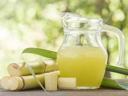 fresh sugarcane juice